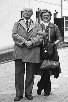 Marian Mazur z żoną