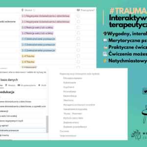 Interaktywny Mega Szablon Terapeutyczny "Uleczyć traumę" - Notion