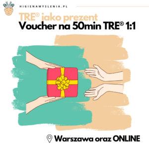 VOUCHER TRE® jako prezent - Sesja 1:1 Warszawa lub ONLINE