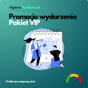 Promocja wydarzenia Pakiet VIP