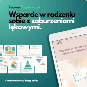 Zeszyt terapeutyczny: Wsparcie w radzeniu sobie z lękiem